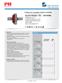 Thumbnail of document Data Sheet - T60 Profibus PA/Foundation Fieldbus Transmitter